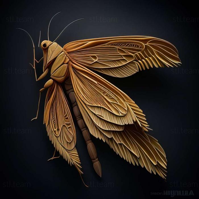 3D model Agriphila deliella (STL)